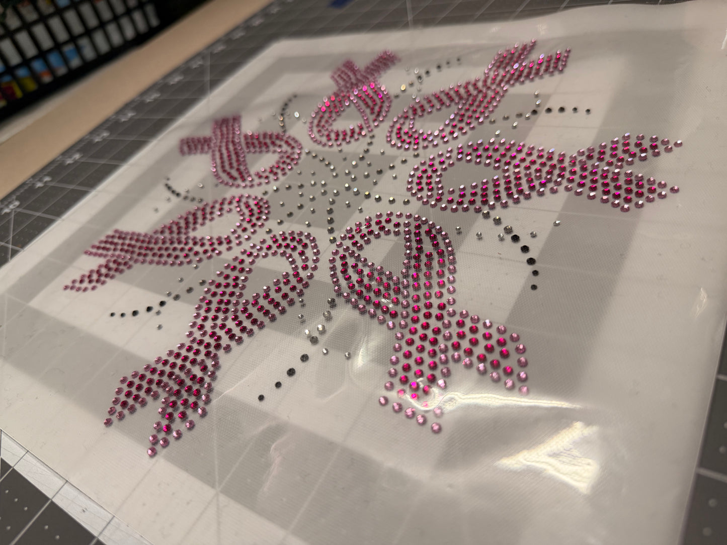 RTS - BLING - BREAST CANCER RIBBONS