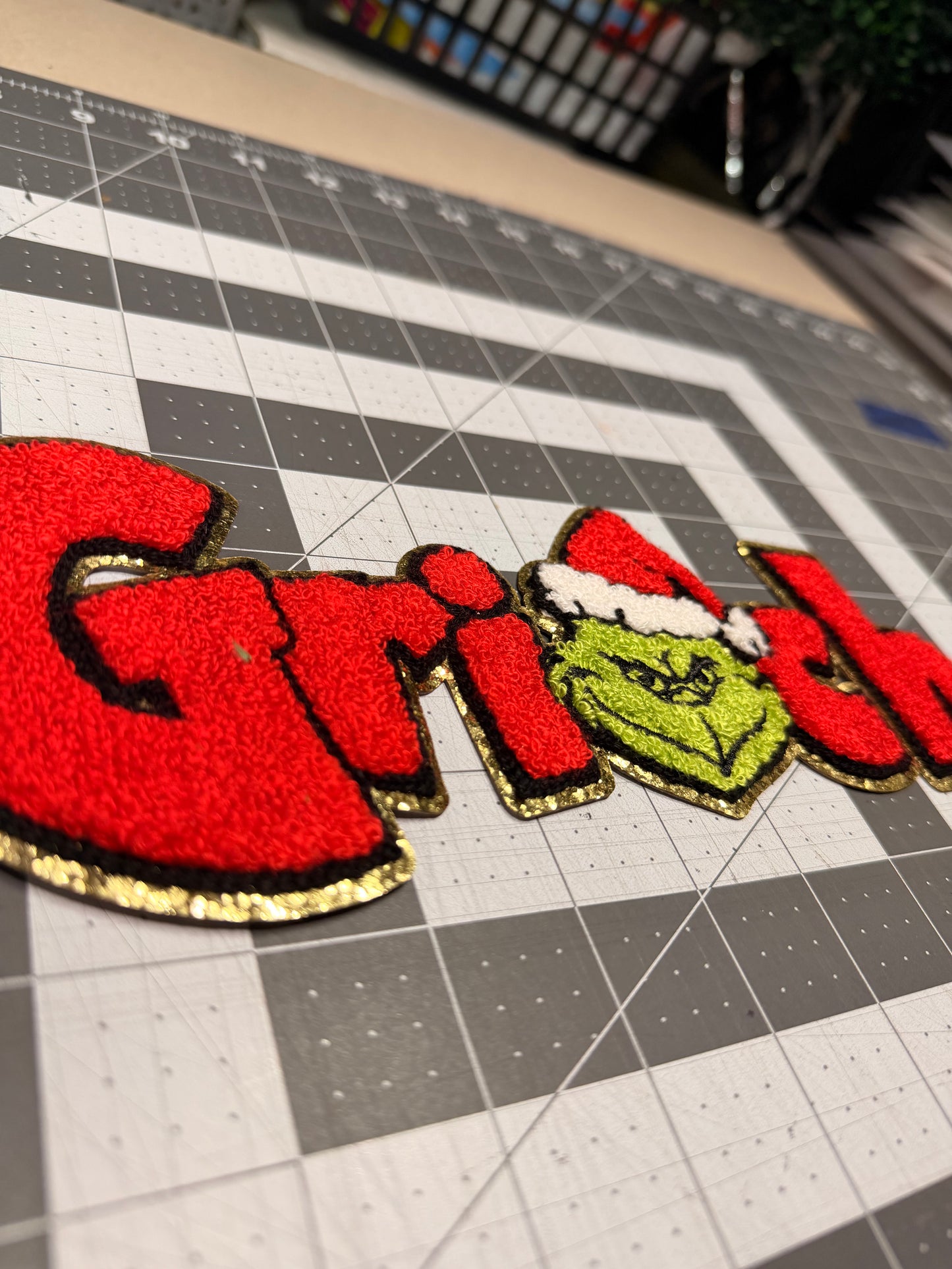 RTS - PATCH - GRINCH LETTERING