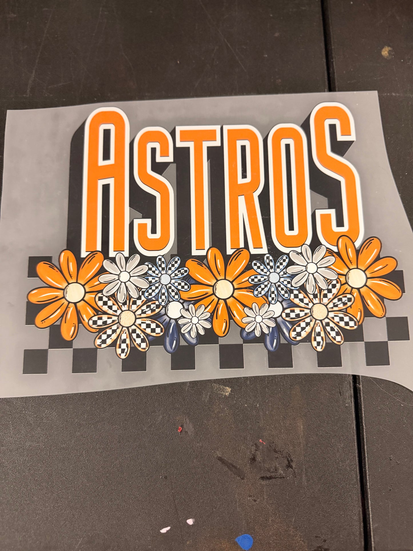 DESTASH - ASTROS/CHECKERED DAISY BOUQUET - 059