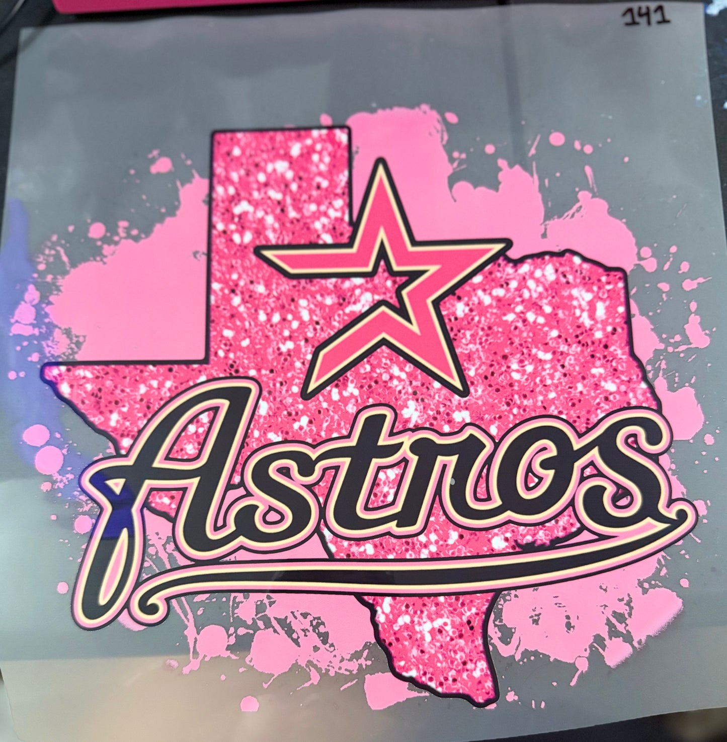 DESTASH - PINK SPLASH/SEQUENCE TEXAS/PINK ASTROS SCRIPT - YOUTH - 141