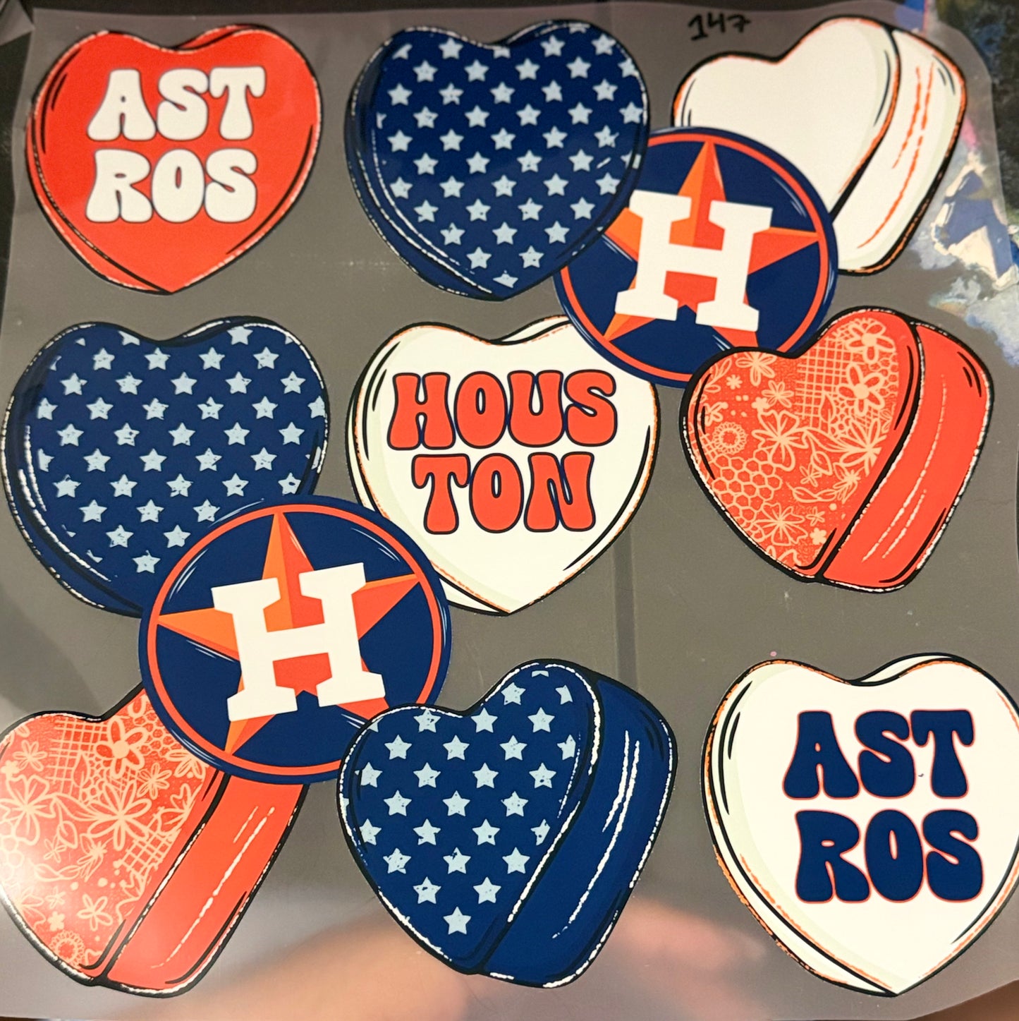 DESTASH - HOUSTON ASTROS/HEART CANDY - 147