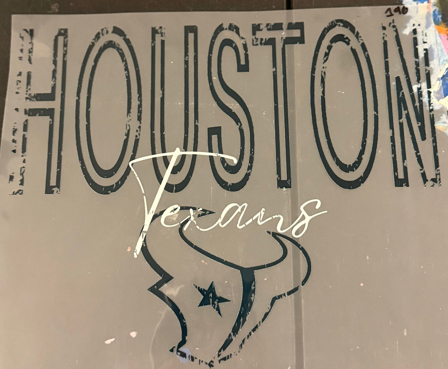 DESTASH - 196 - HOUSTON TEXANS/DISTRESSED