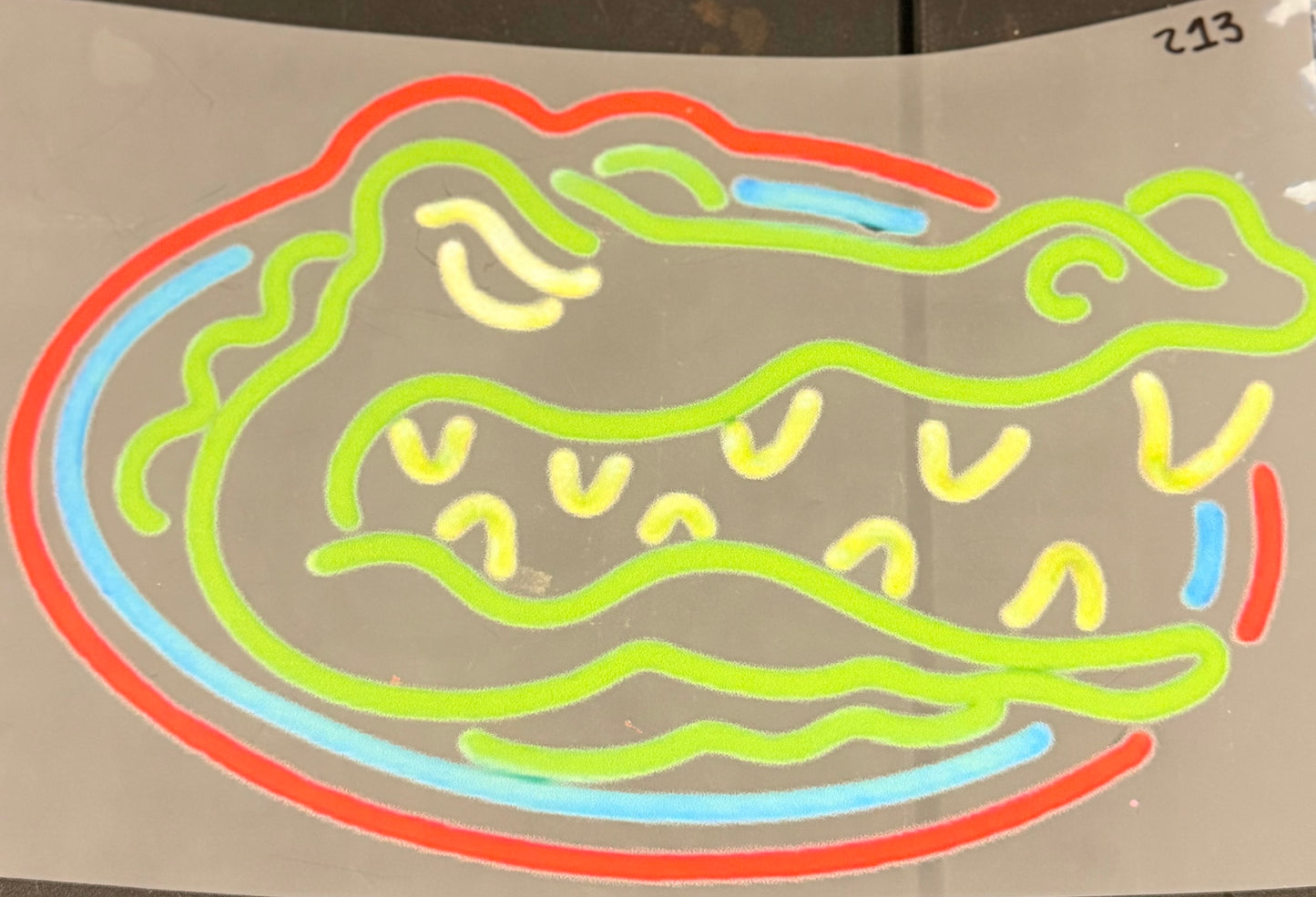 DESTASH - 213 - NEON GATORS SIGN