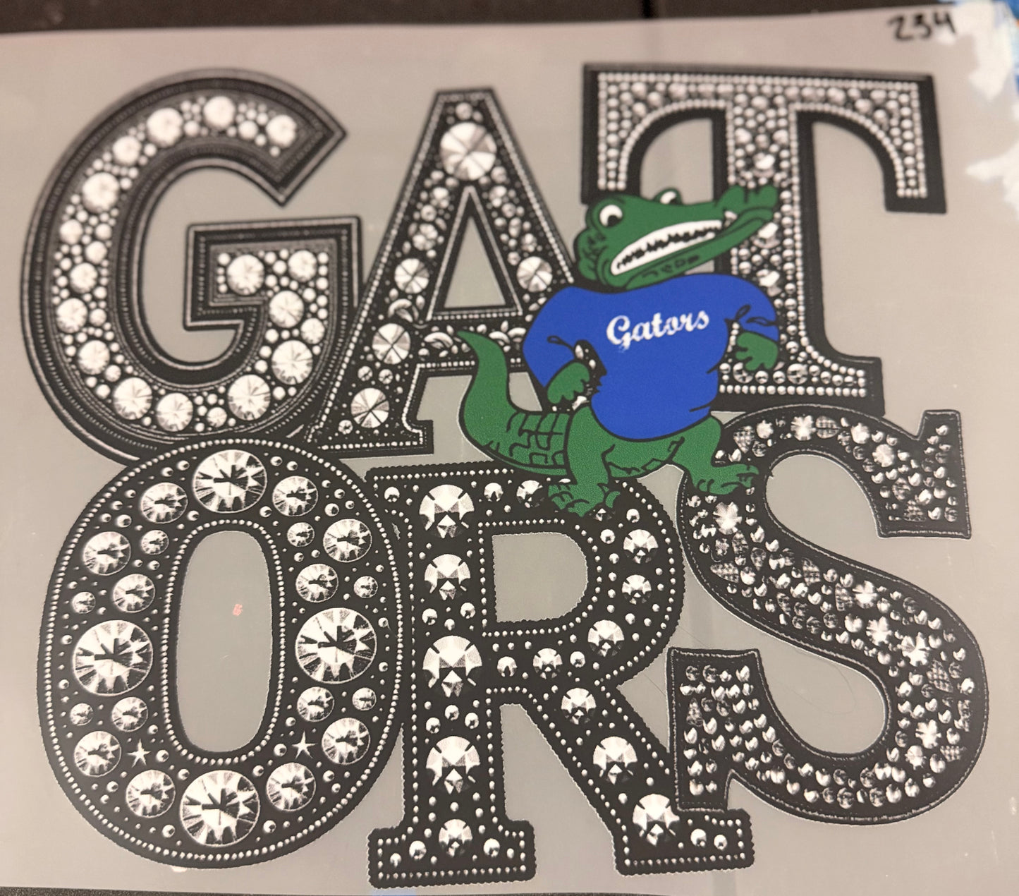 DESTASH - 234 - YOUTH - JEWELED GATORS SCRIPT