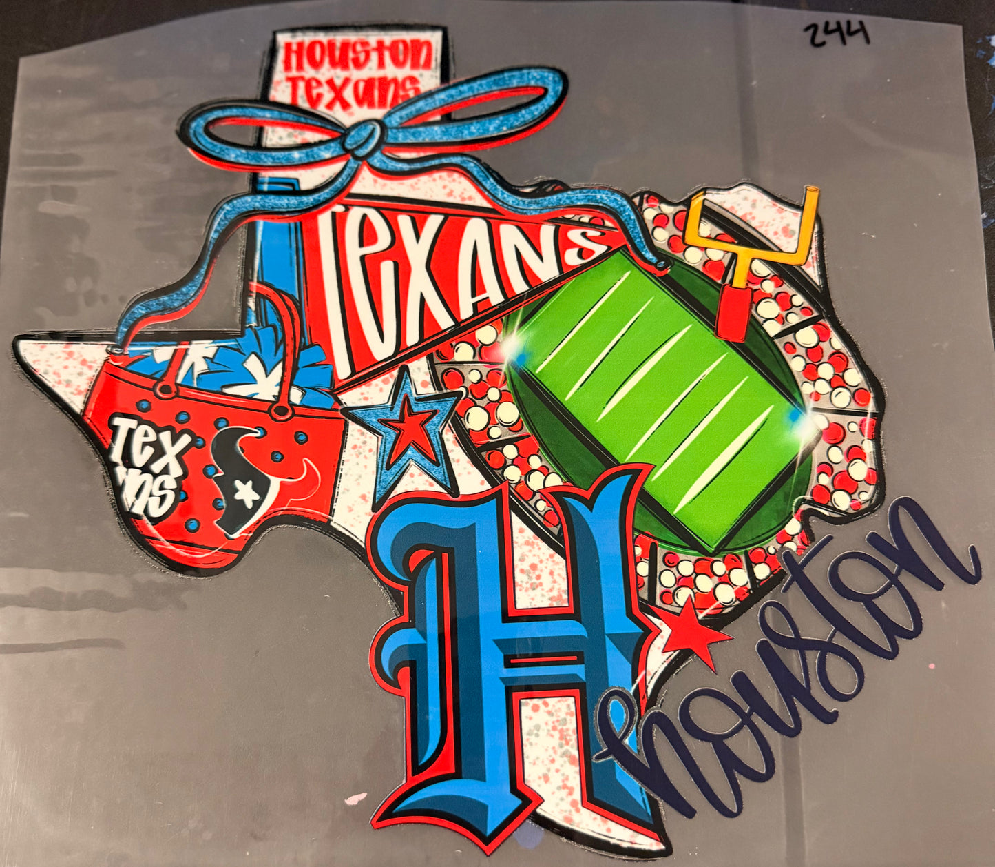 DESTASH - 244 - TEXANS PATCH TEXAS