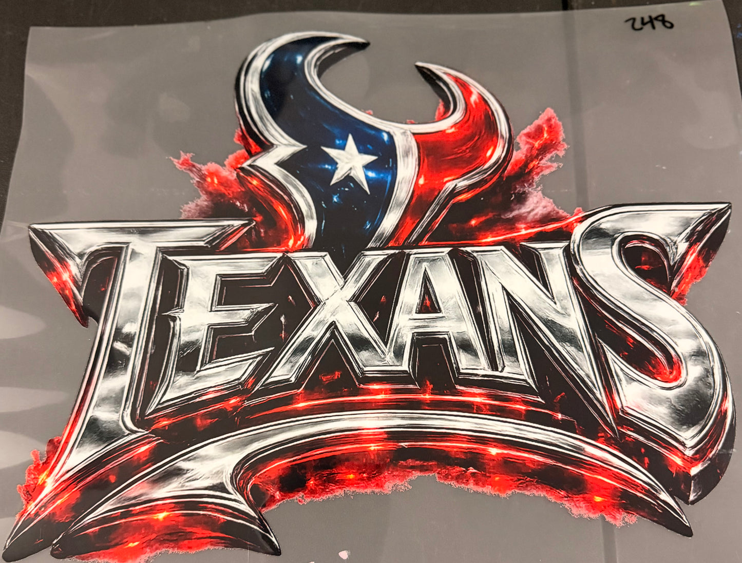 DESTASH - 248 - YOUTH - TEXANS CHROME SCRIPT