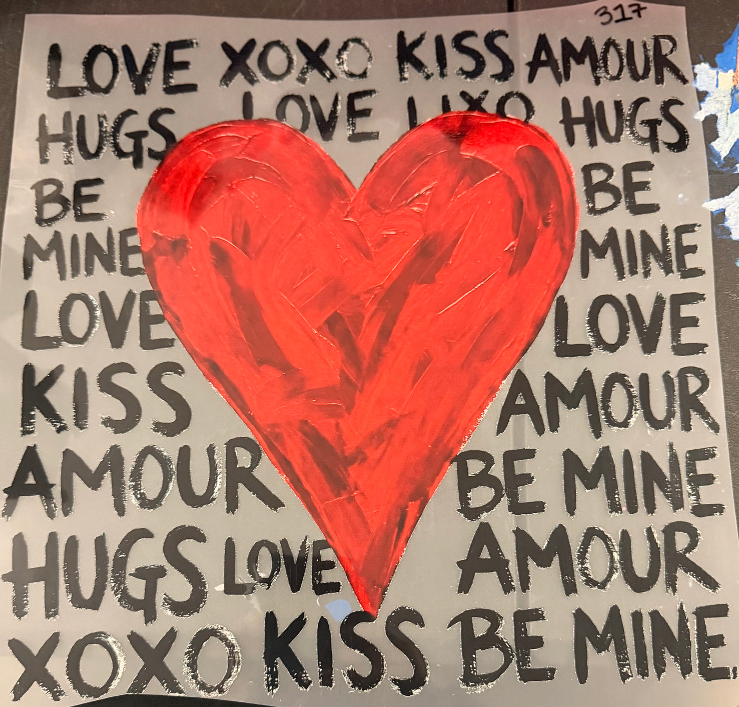 DESTASH - 317 - YOUTH - LOVE XOXO/HEART