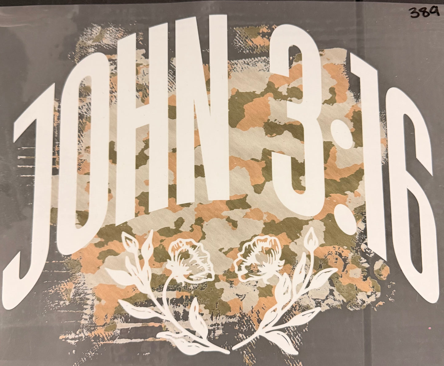 DESTASH - 389 - YOUTH - JOHN 3:16/CAMO