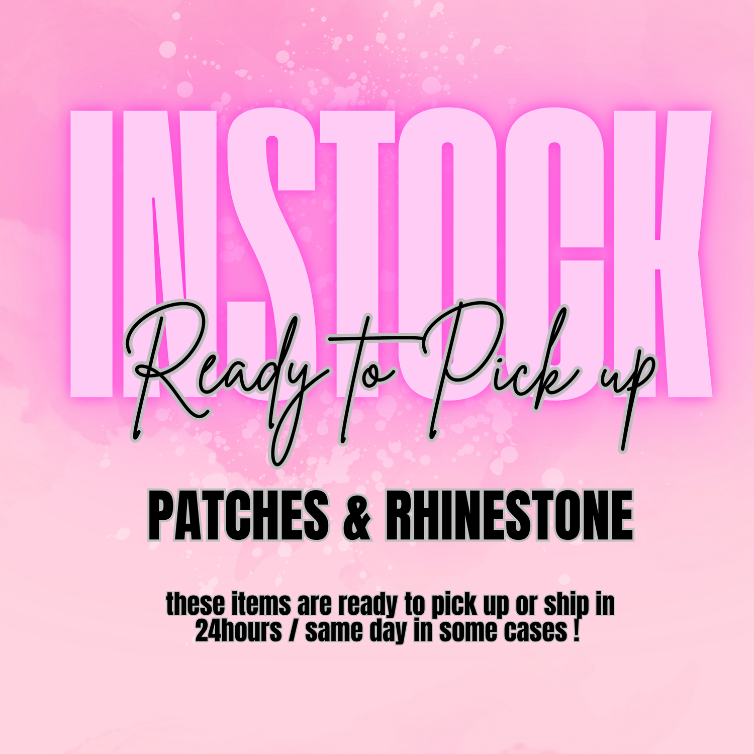 INSTOCK - PATCHES