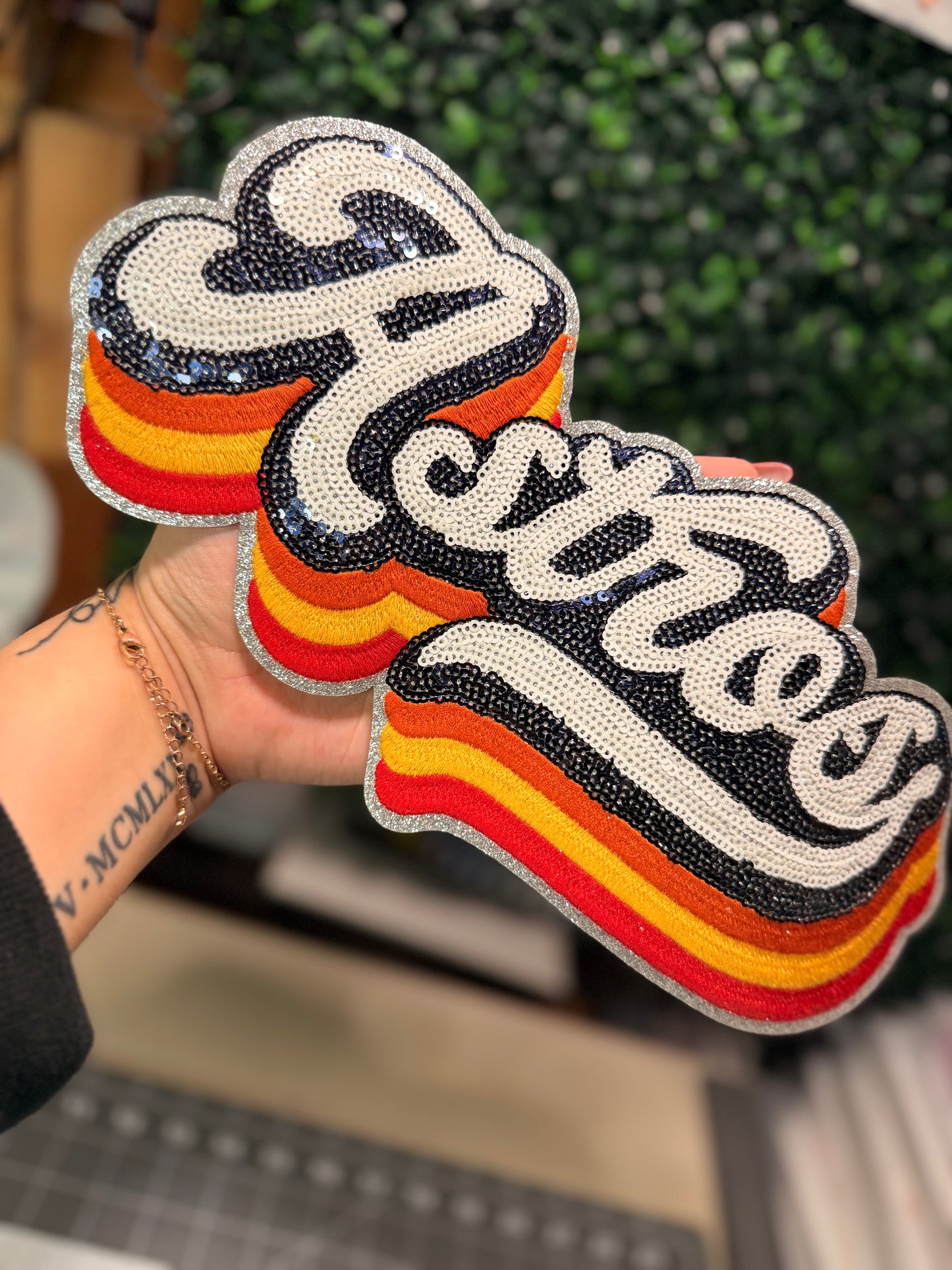 RTS - PATCH - ASTROS/GLITTER BOARDER