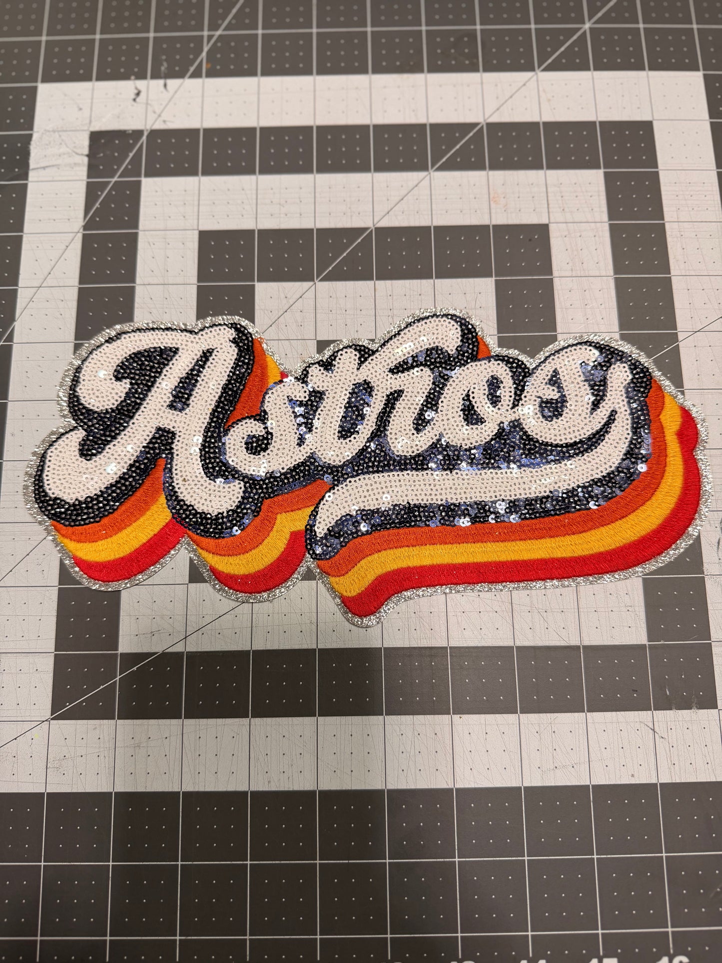 RTS - PATCH - ASTROS/GLITTER BOARDER