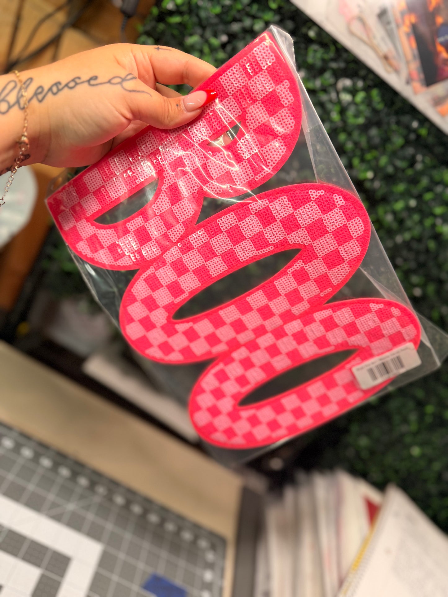 RTS - PATCH - PINK CHECKER BOO
