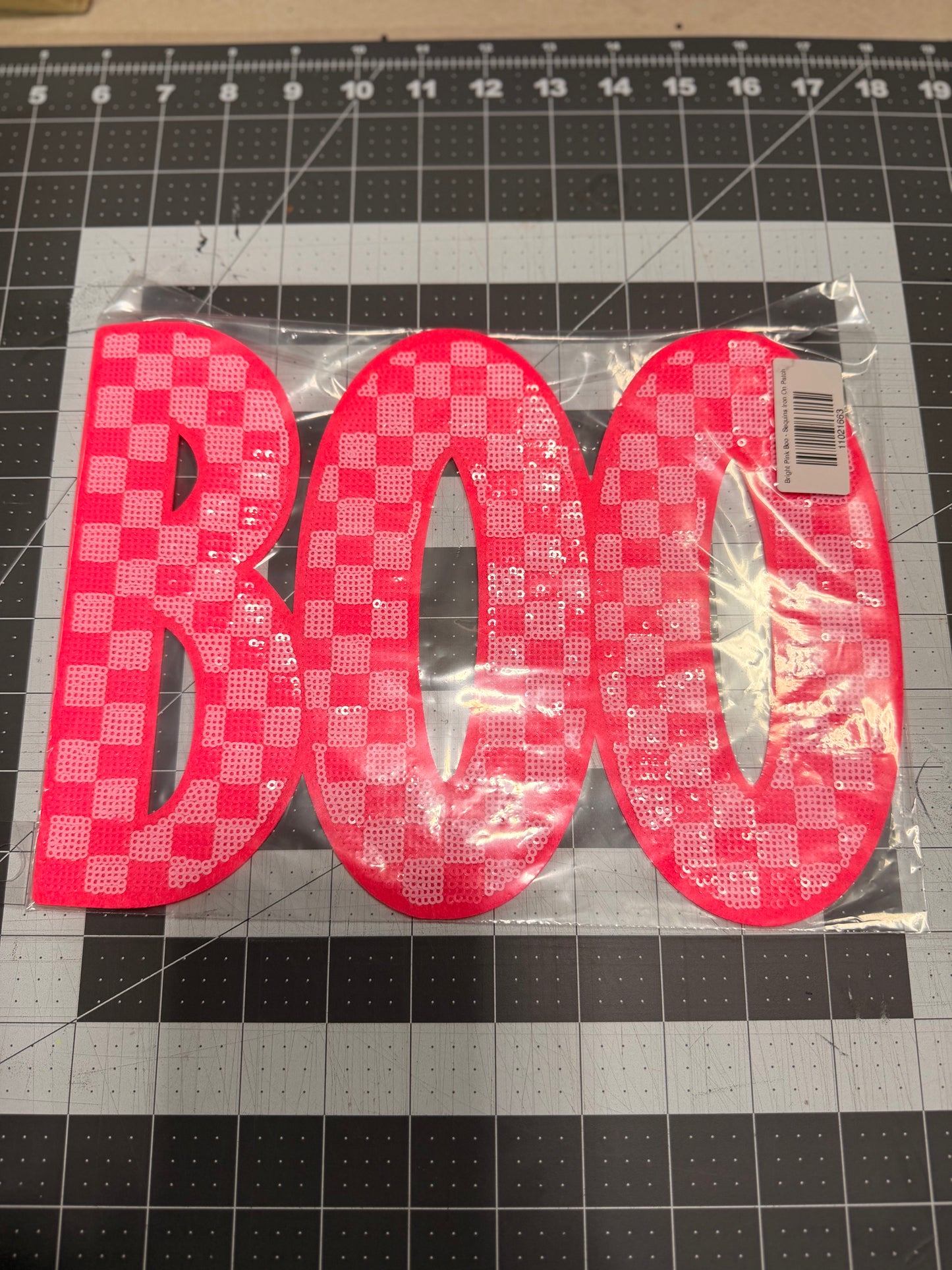 RTS - PATCH - PINK CHECKER BOO