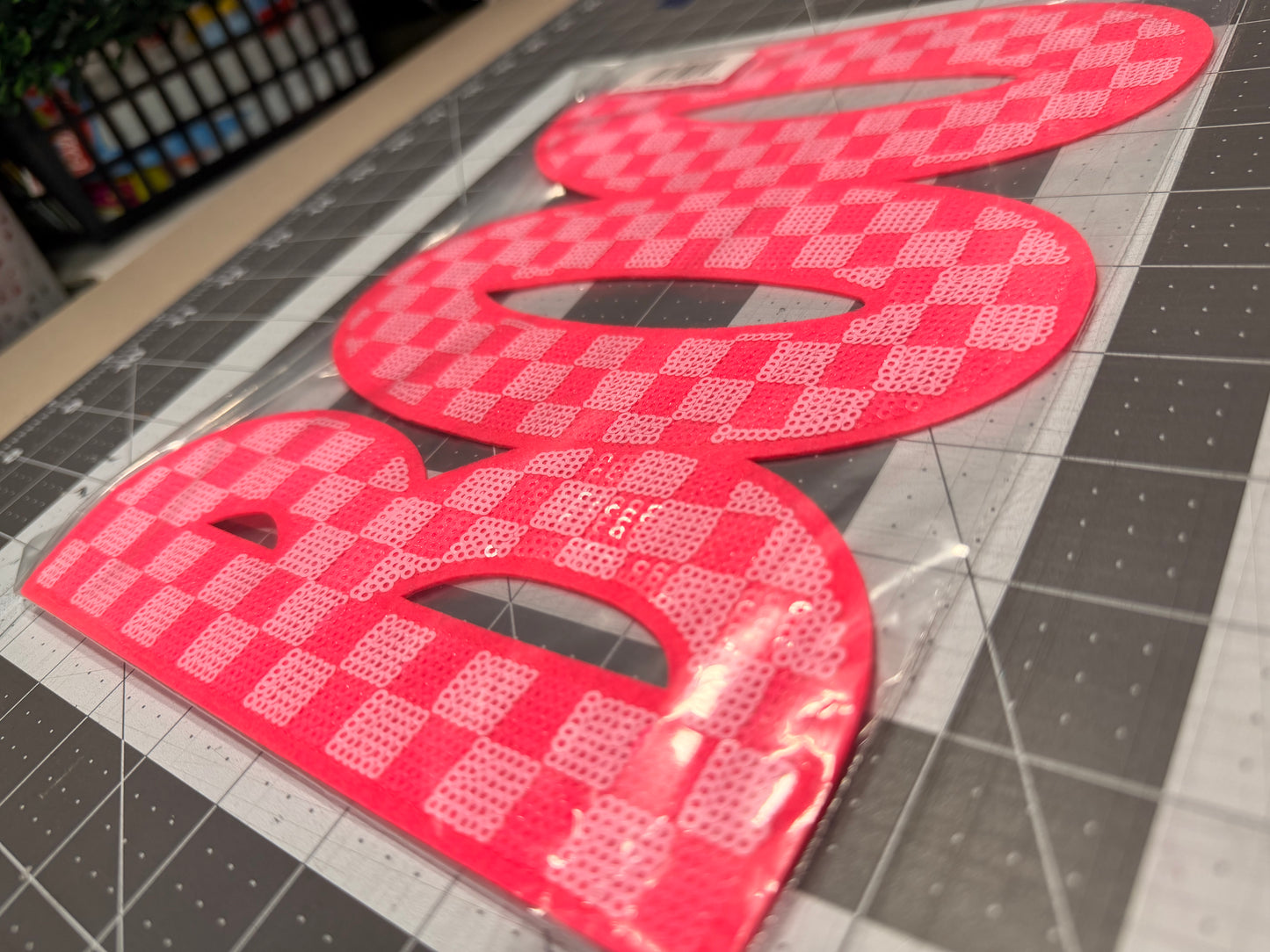 RTS - PATCH - PINK CHECKER BOO