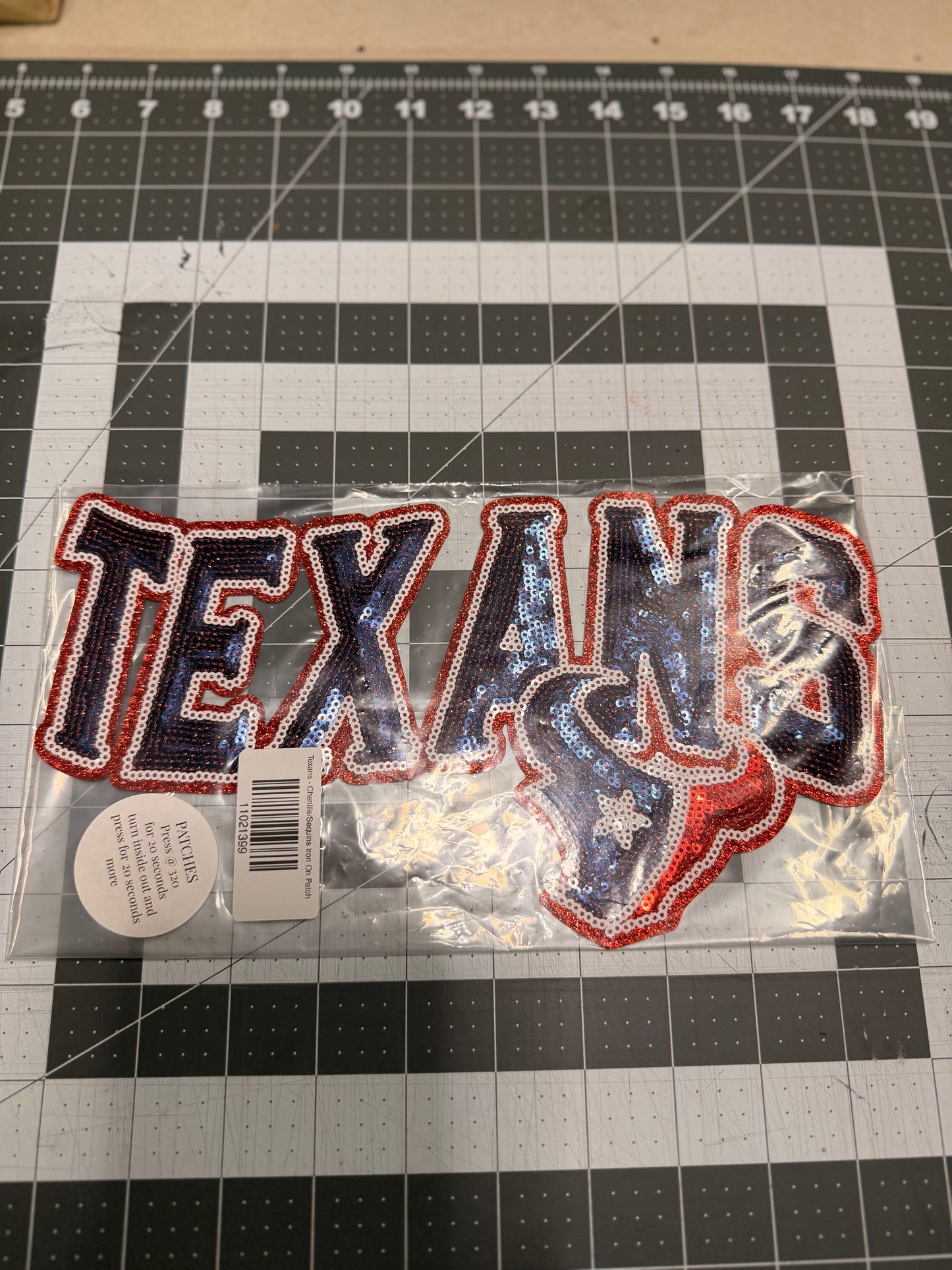 RTS - PATCH - TEXANS/LITTLE LOGO