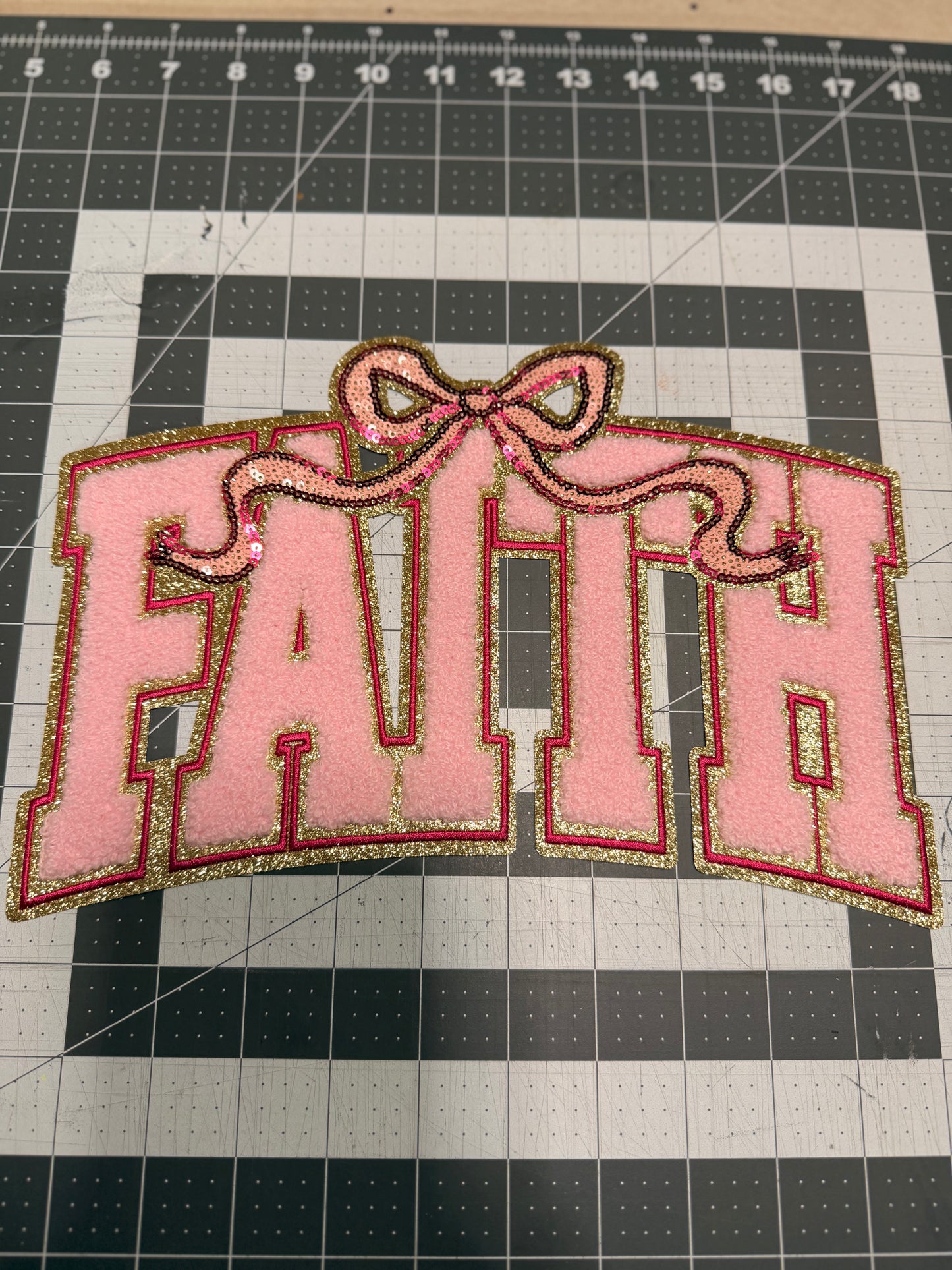 RTS - PATCH - PINK FAITH/BOW
