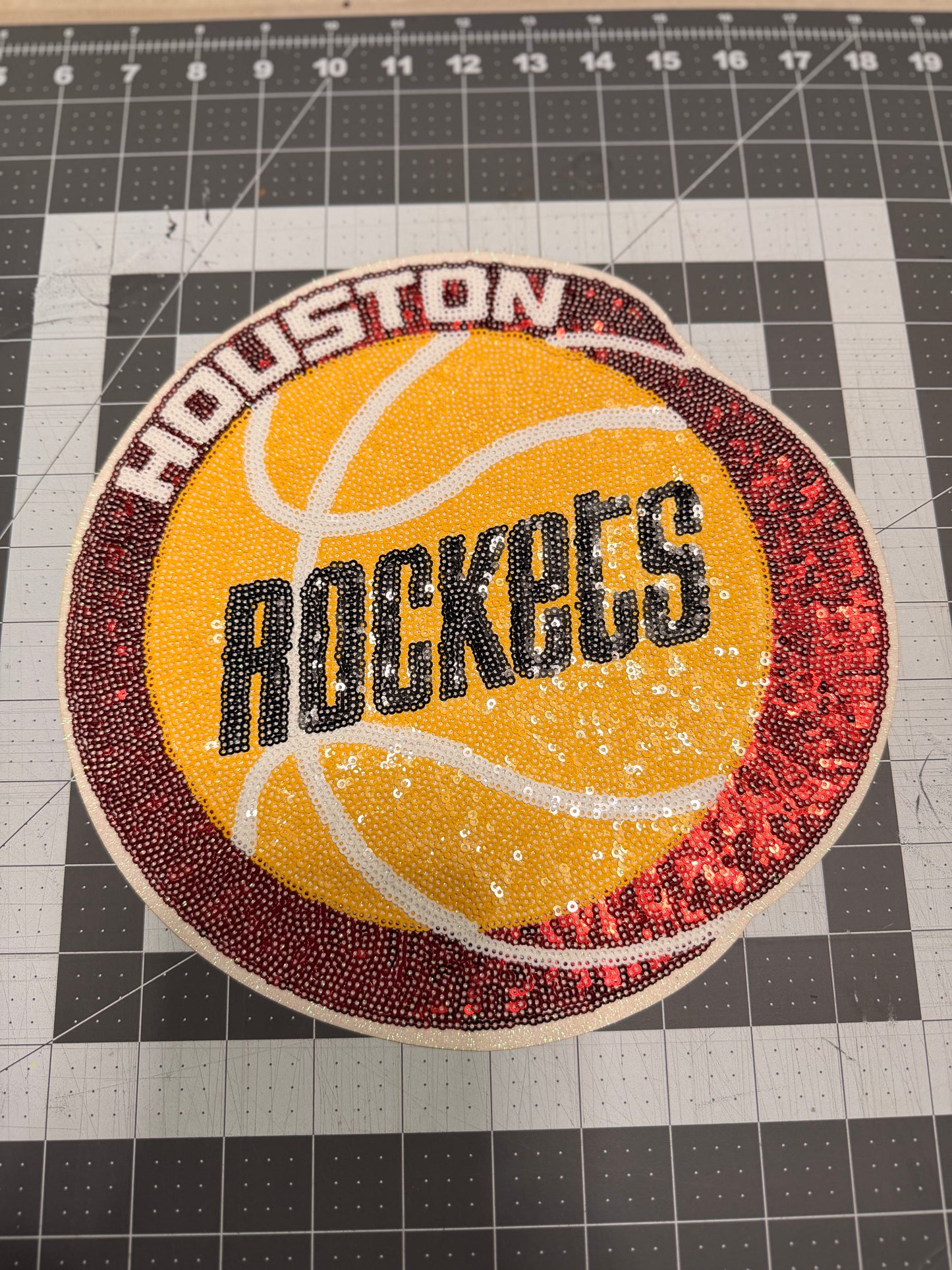 RTS - PATCH - ROCKETS BASKETBALL