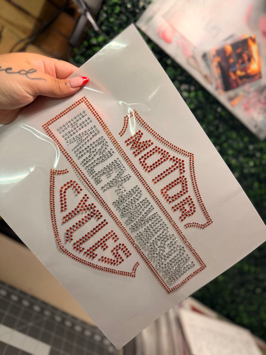 RTS - BLING - HARLEY DAVIDSON LOGO