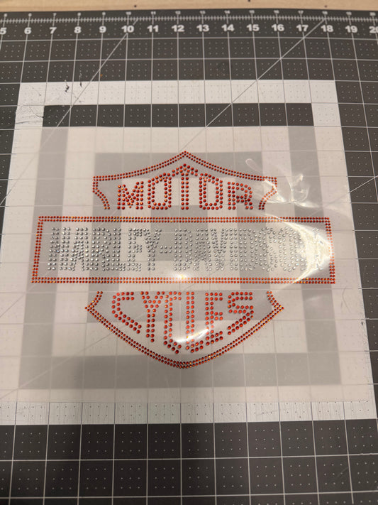RTS - BLING - HARLEY DAVIDSON LOGO