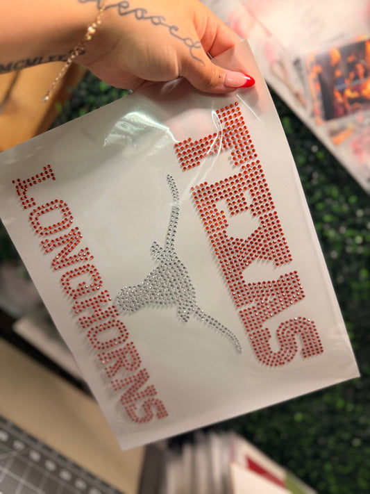 RTS - BLING - TEXANS LONGHORNS