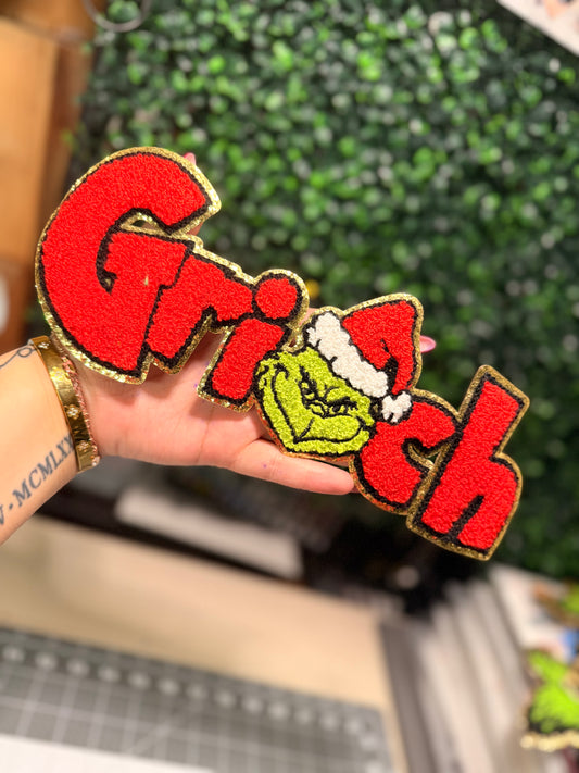 RTS - PATCH - GRINCH LETTERING
