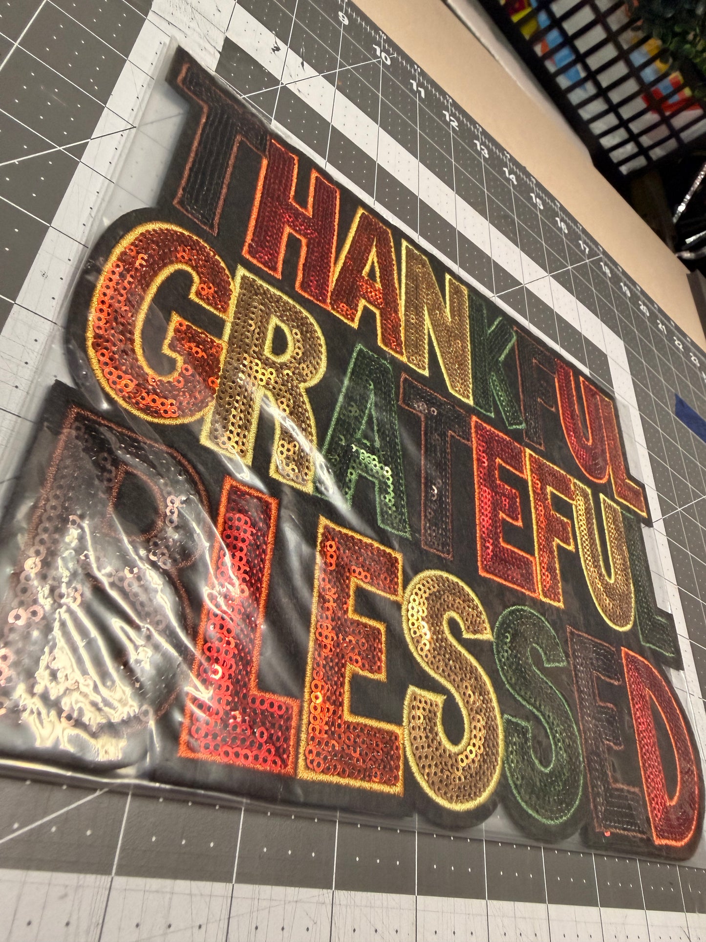 RTS - PATCH - THANKFUL/ GRATEFUL/ BLESSED
