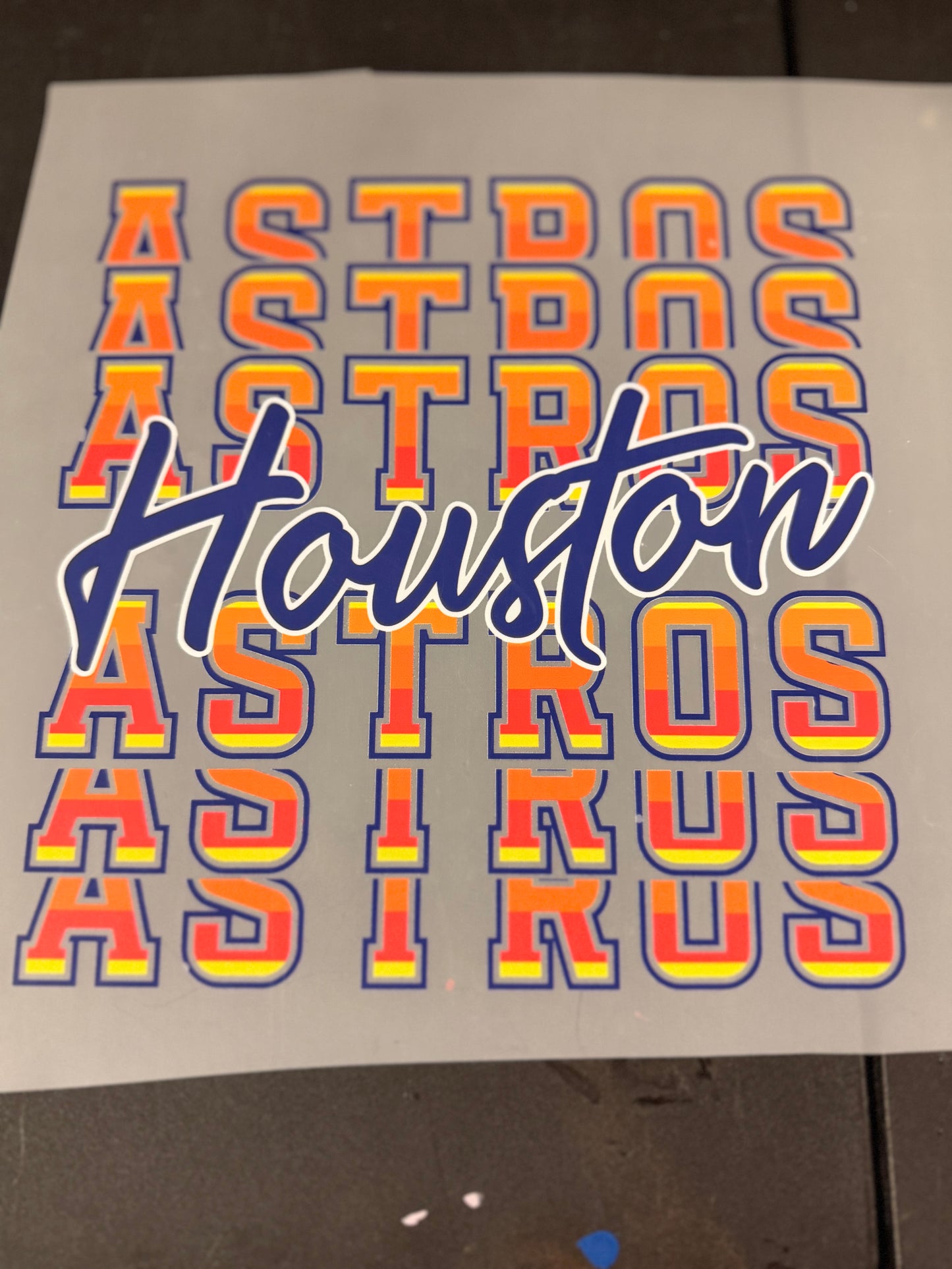 DESTASH - HOUSTON ASTROS/SUNSET STRIPES - 036