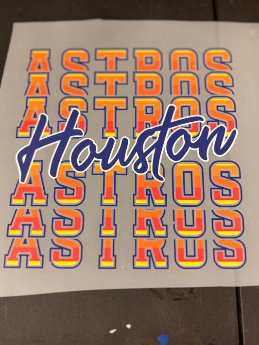 DESTASH - HOUSTON ASTROS/SUNSET STRIPES - 036
