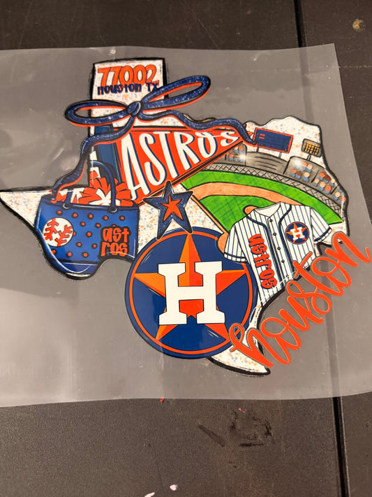 DESTASH - HOUSTON ASTROS TEXAS COLLAGE - 040