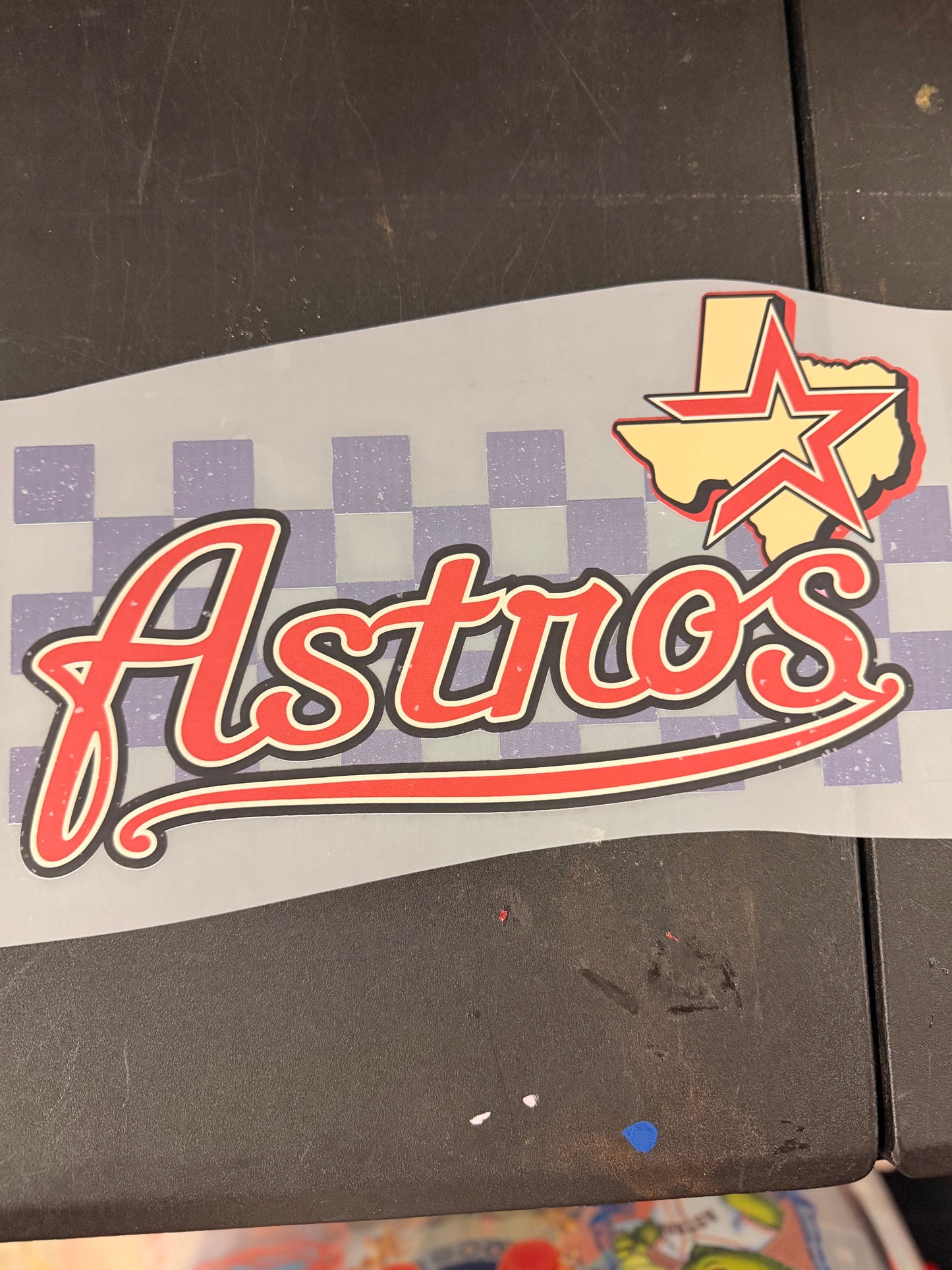 DESTASH - RETRO TEXAS ASTROS/CHECKERED - 052