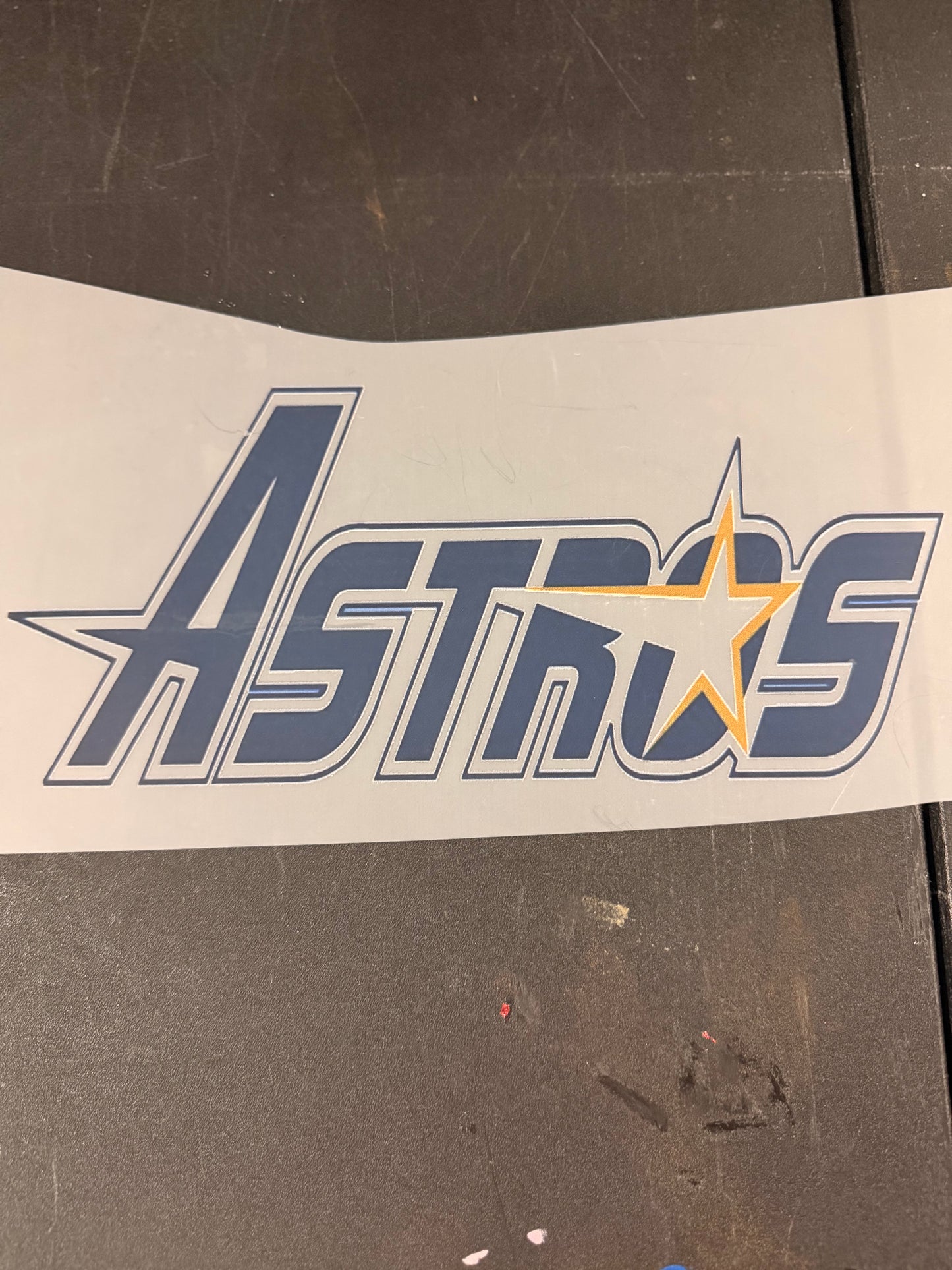 DESTASH - ASTROS CLASSIC SCRIPT/NAVY BLUE - 060