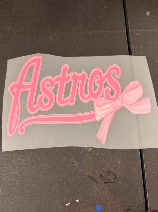 DESTASH - PINK ASTROS SCRIPT/BOW - 061