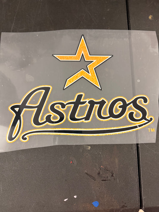 DESTASH - ASTROS SCRIPT/GOLD GLITTER - 099