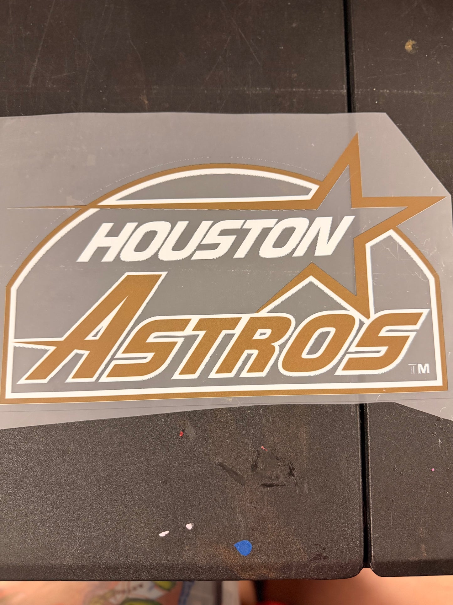 DESTASH - HOUSTON ASTROS/SCRIPT GOLD - YOUTH - 108