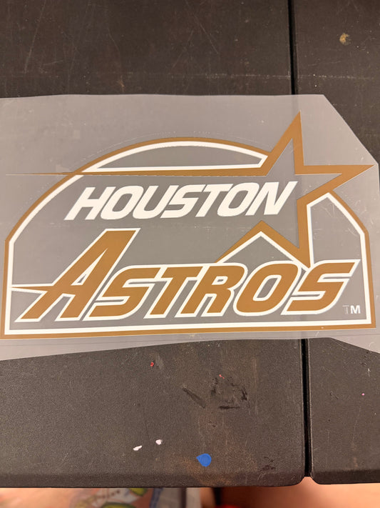 DESTASH - HOUSTON ASTROS/SCRIPT GOLD - 109