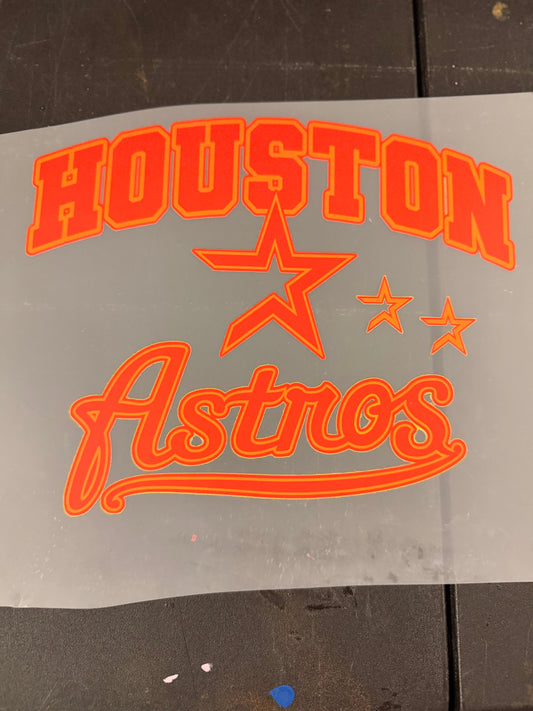 DESTASH - HOUSTON ASTROS/ORANGE SCRIPT - YOUTH - 118