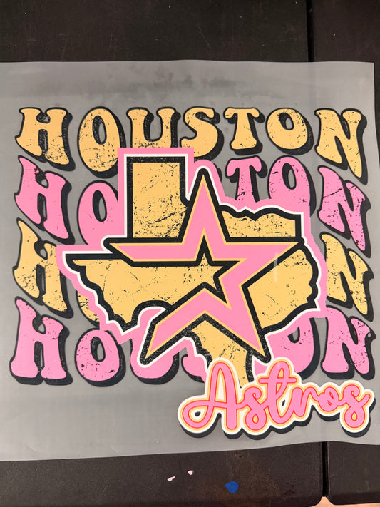 DESTASH - HOUSTON ASTROS/LIGHT PINK&TAN - 127