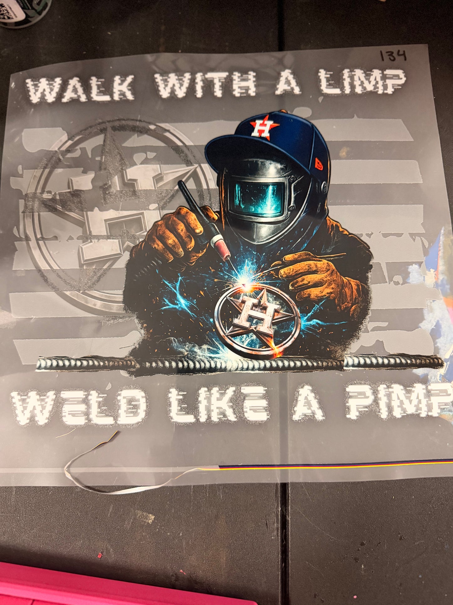 DESTASH - WALK WITH A LIMP WELD LIKE A PIMP/ASTROS - 134