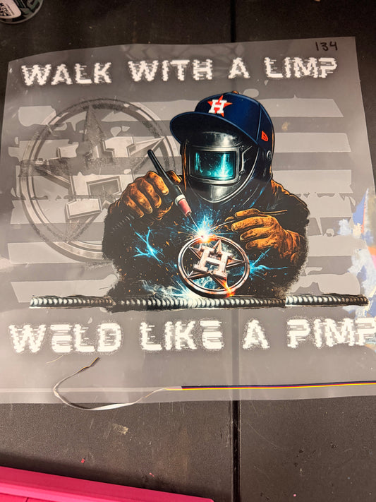 DESTASH - WALK WITH A LIMP WELD LIKE A PIMP/ASTROS - 134