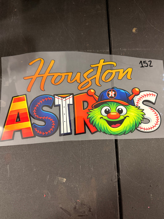 DESTASH - HOUSTON ASTROS SCRIPT/ORBIT CARTOON - YOUTH - 152