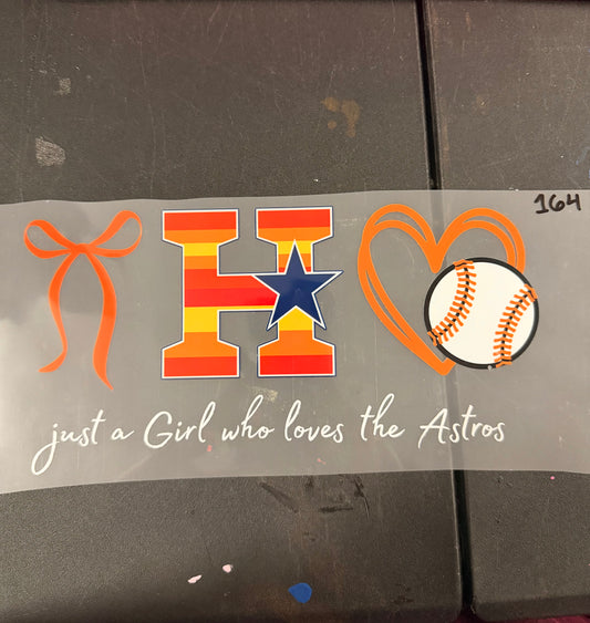 DESTASH - JUST A GIRL WHO LOVES THE ASTROS - YOUTH - 164