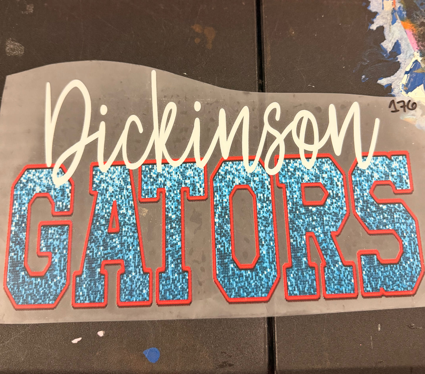 DESTASH - DICKINSON/CURSIVE SCRIPT/SEQUENCE GATORS - 176