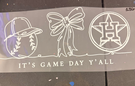 DESTASH - IT'S GAME DAY Y'ALL/ASTROS SCRIPT - 136