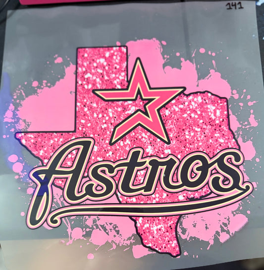 DESTASH - PINK SPLASH/SEQUENCE TEXAS/PINK ASTROS SCRIPT - YOUTH - 141