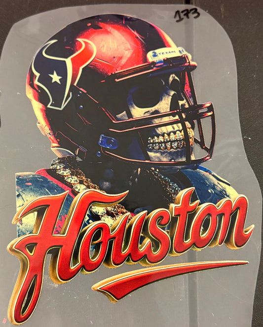 DESTASH - 173 - YOUTH - TEXANS SKELETON HELMET