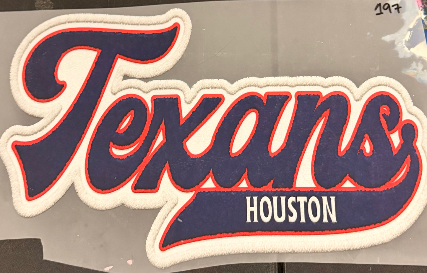DESTASH - 197 - TEXANS FUZZY SCRIPT