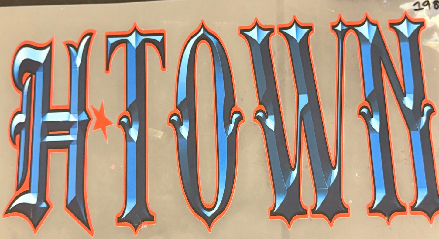 DESTASH - 198 - H TOWN/SAINT SCRIPT