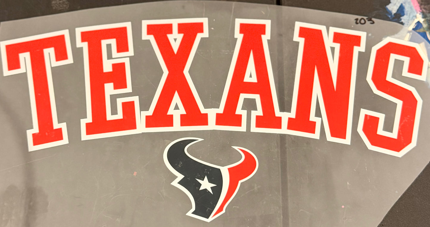 DESTASH - 203 - TEXANS VINTAGE JERSEY SCRIPT