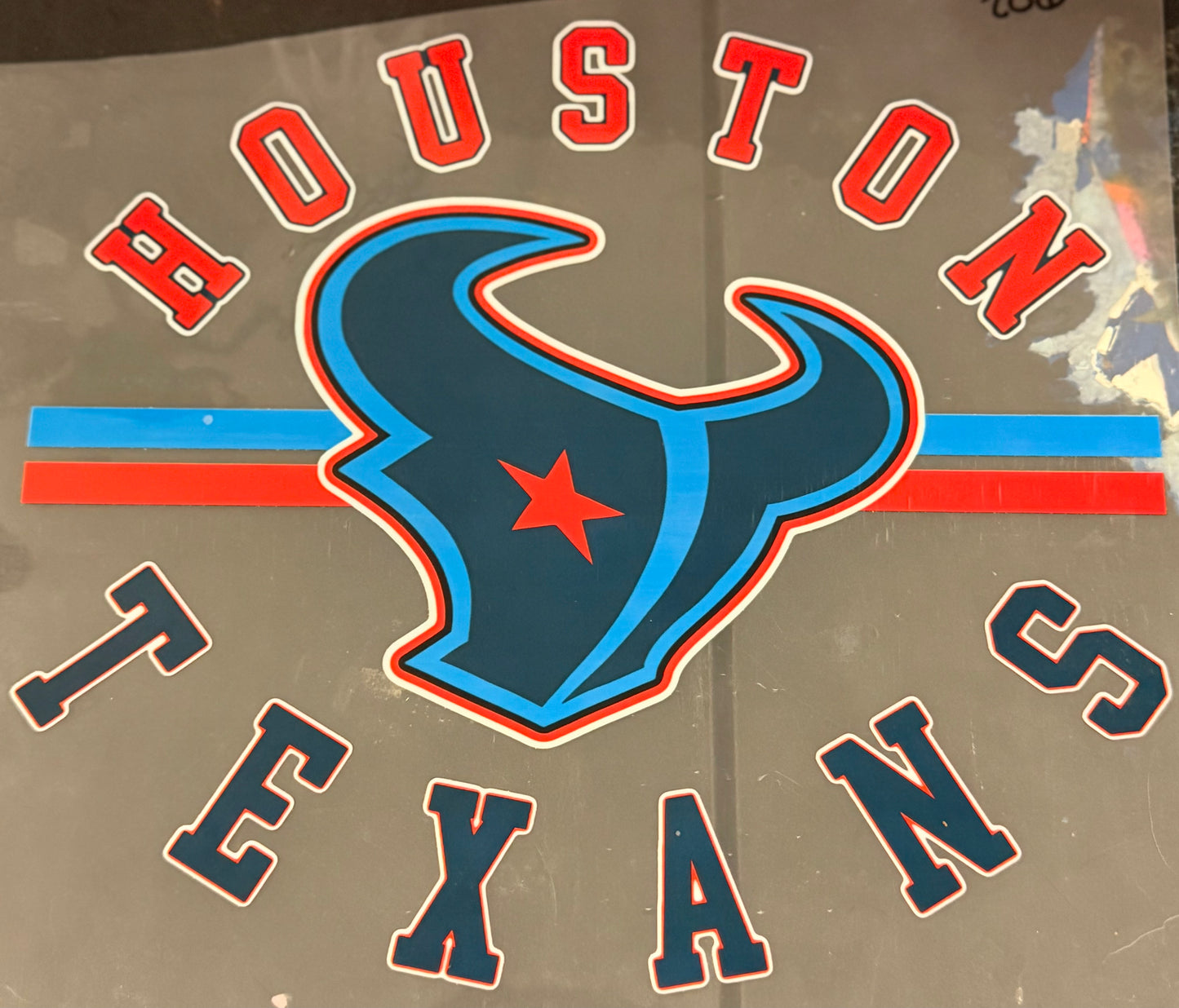 DESTASH - 206 - VINTAGE TEXANS JERSEY SCRIPT