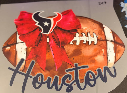 DESTASH - 247 - TEXANS FOOTBALL/TEXANS BOW